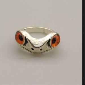Frog Eye or Snake Eye Ring Size 8